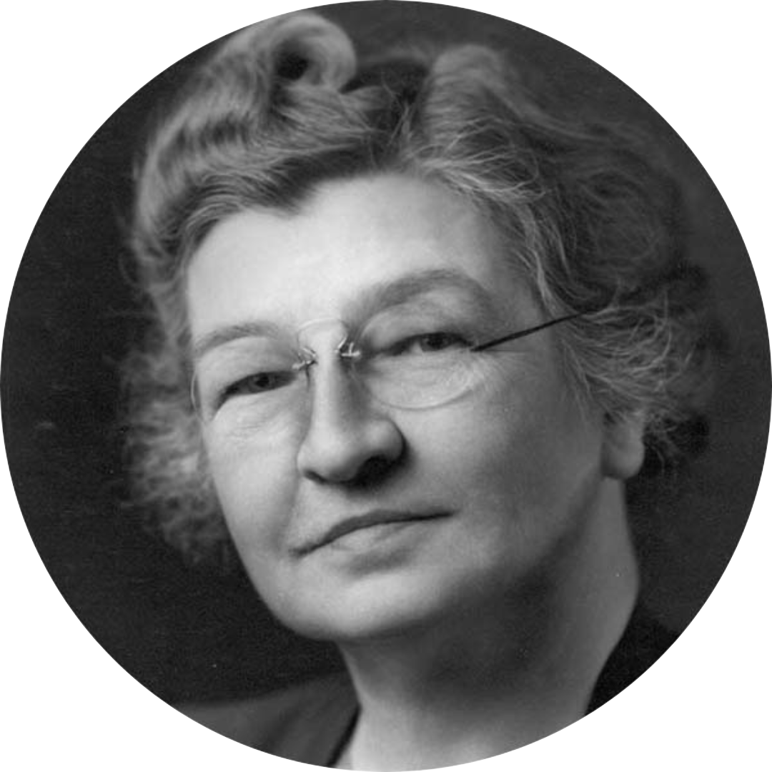 Edith Clarke - she patented a graphing calculator used to solve power transmission line problems.