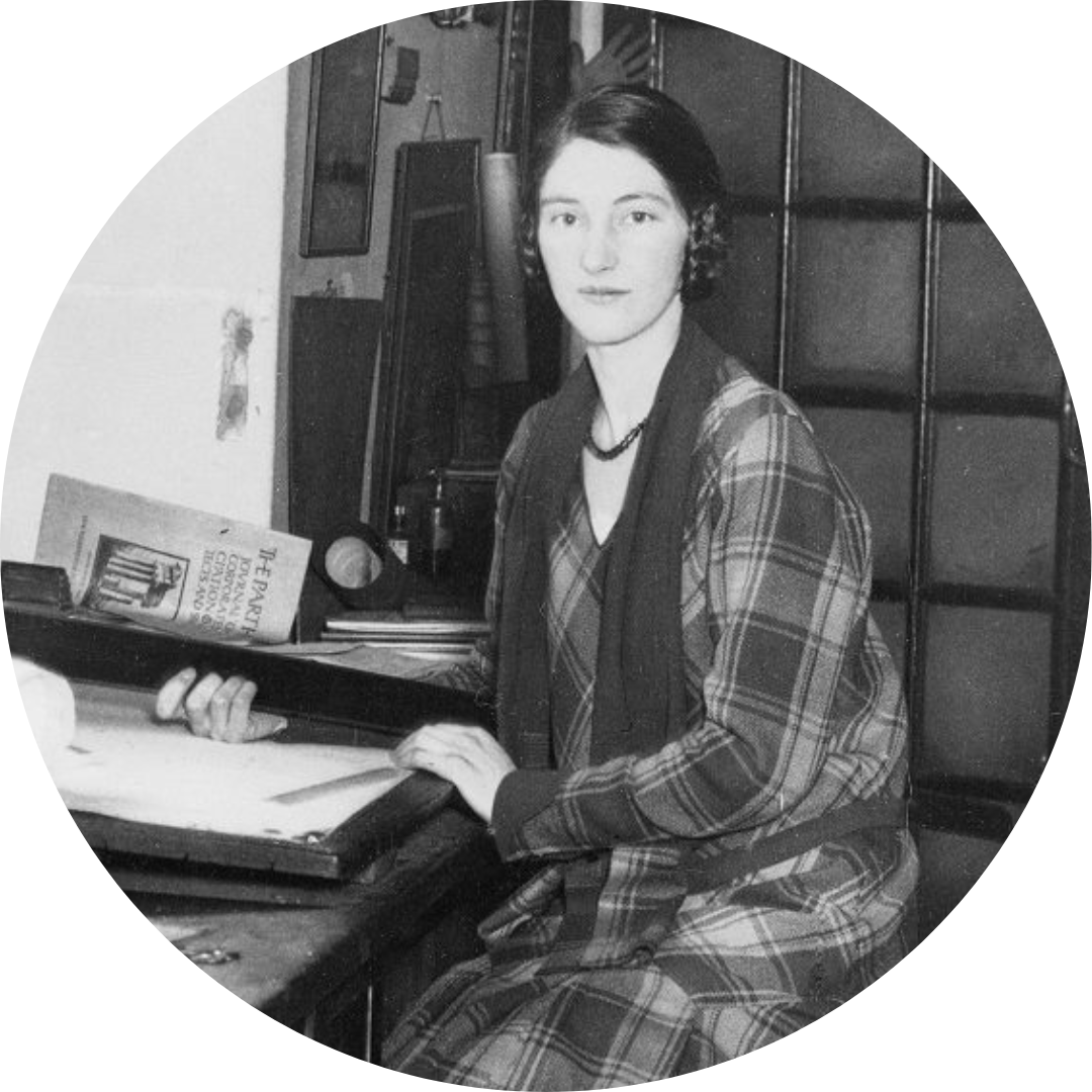 Ethel Charles, the first woman architect admitted to the Royal Institute of British Architects (RIBA).